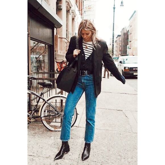 MAISON MARGIELA Archival Suede Bootie | Black Italian-Made Minimalist Luxe Boots - Picture 10 of 14